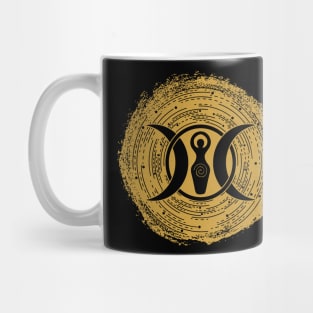 Triple Moon Goddess | Pagan Symbol Mug